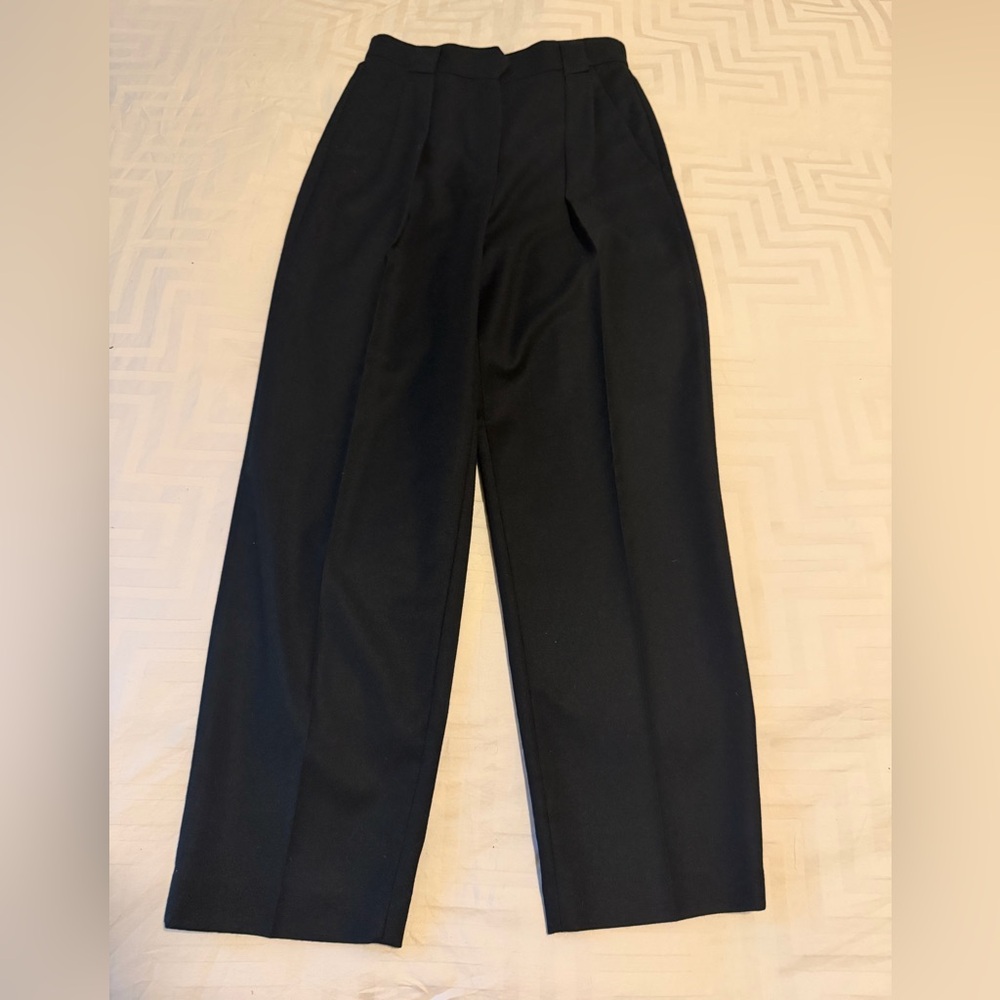 Massimo Dutti Elegant Black Dress Pants